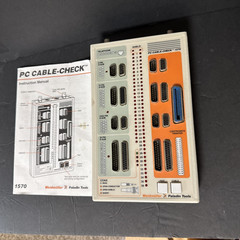 Paladin tools pc cable check WEIDMULLER 1570 with manual untested