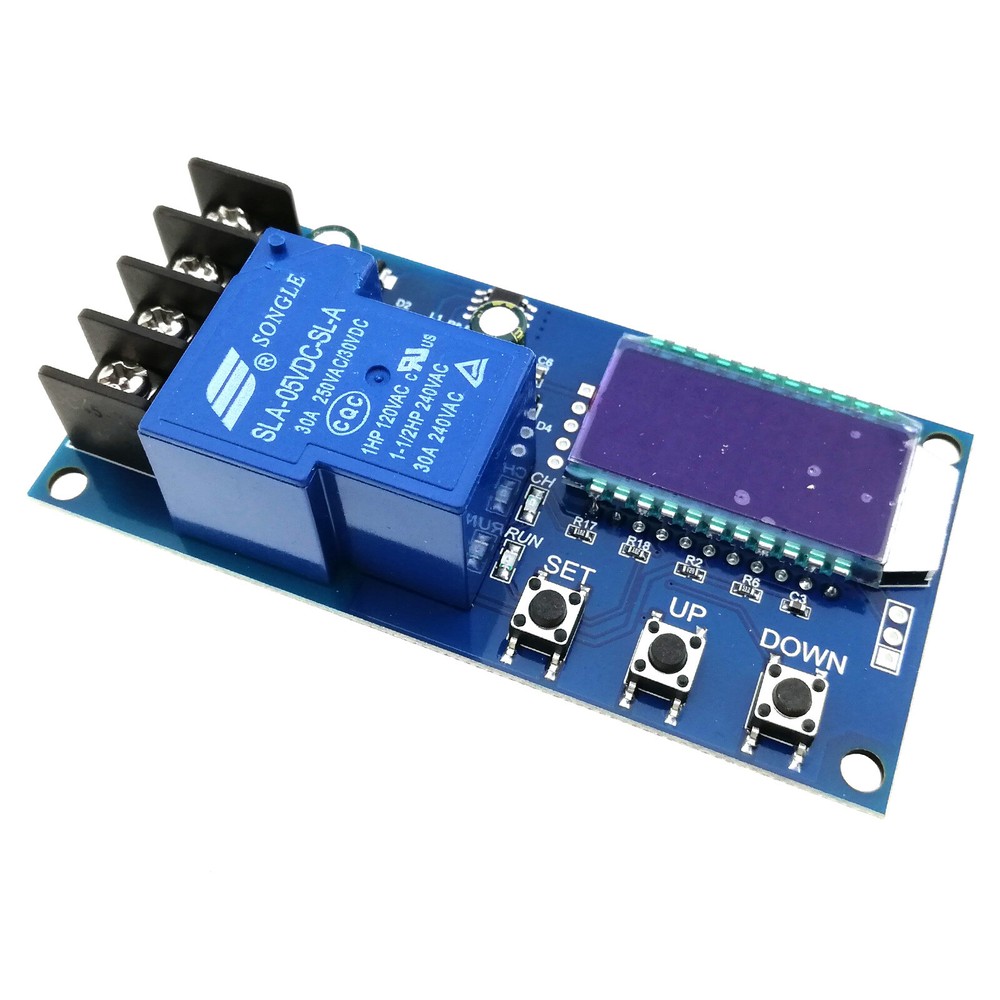 6-60v 30A Lead-acid Rechargeable Battery Charge Time Controller Protection Board