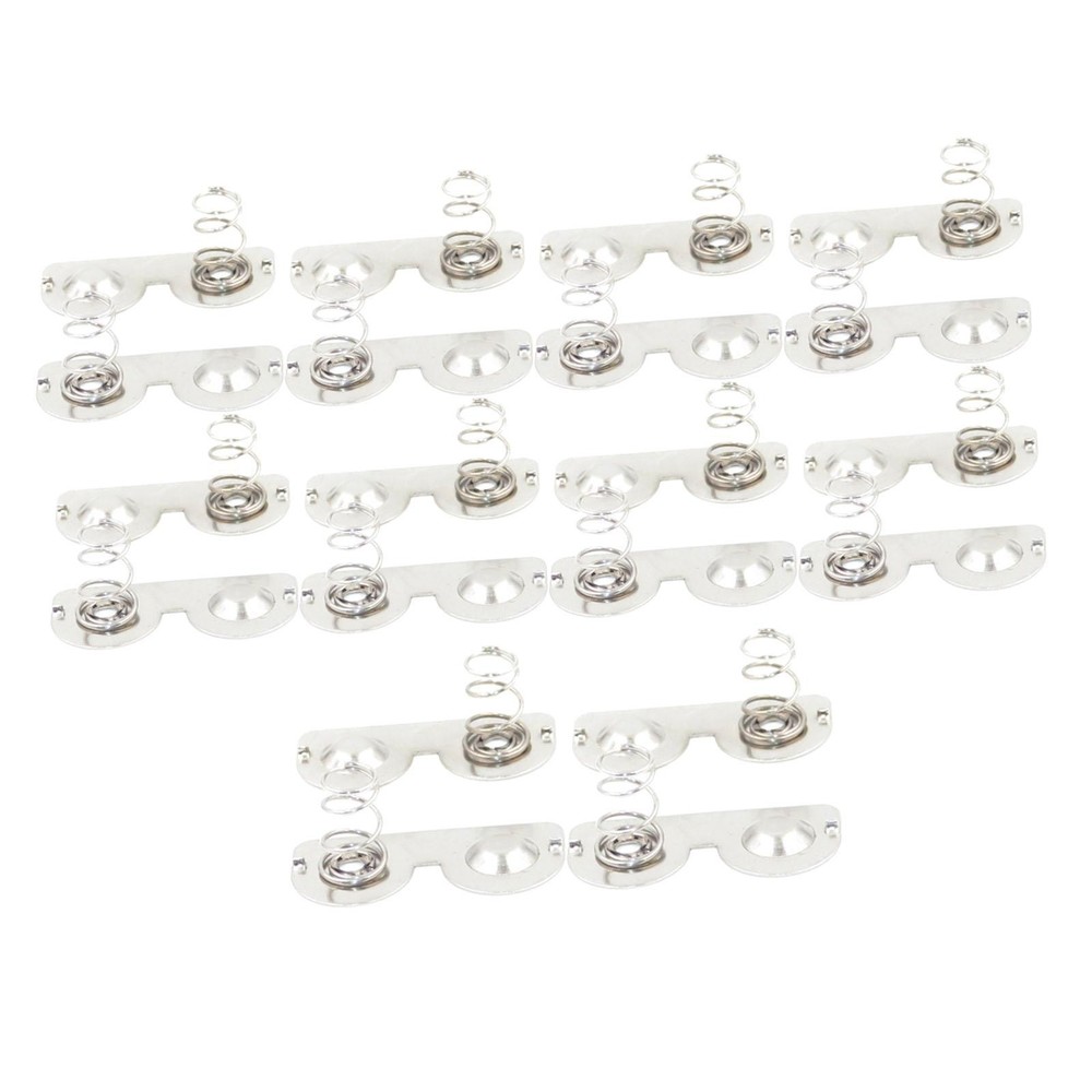 20Pcs AA Battery Spring Replacement Metal Contacts Plates for Battery Case