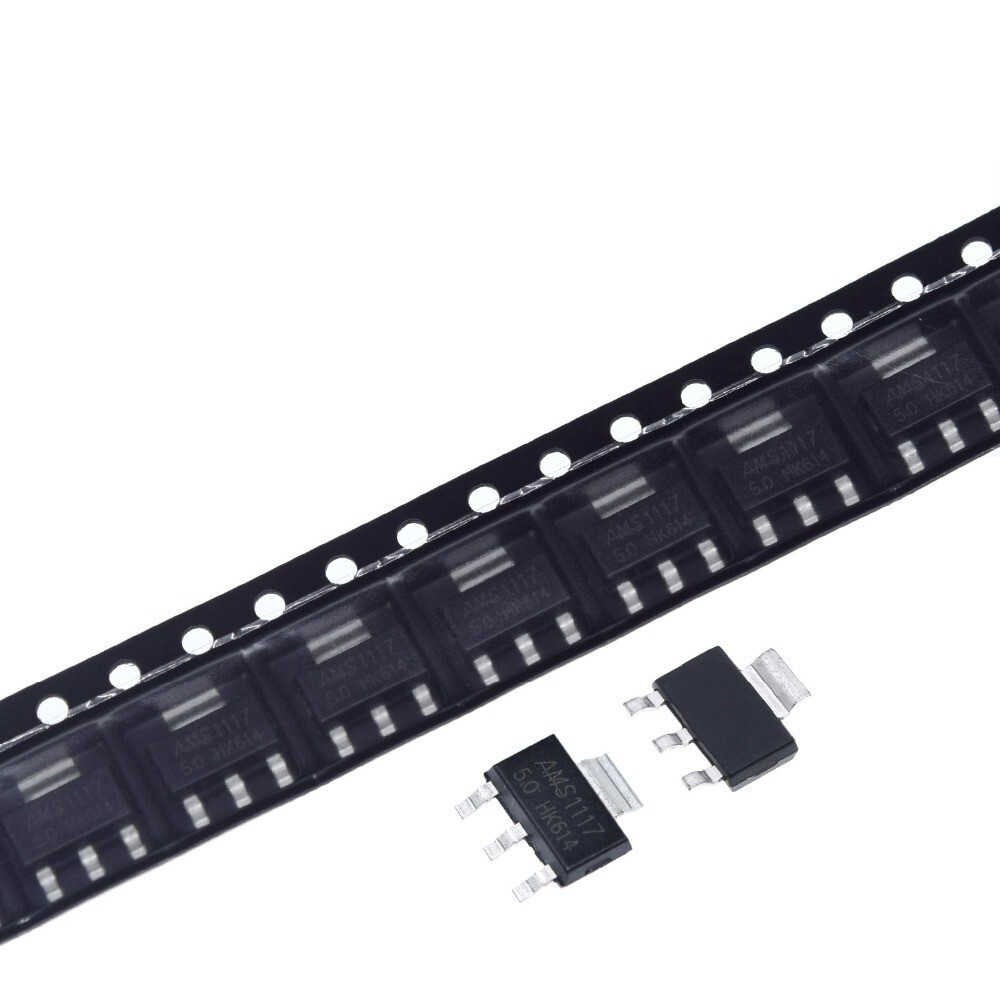 1.2V/1.5V/1.8V/2.5V/3.3V/5.0V Voltage Regulator Chip AMS1117 Series Low Dropout