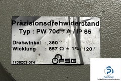 FSG PW70d/A/IP 65 Precision Rotary Potentiometer_FSG PW70d A IP 65