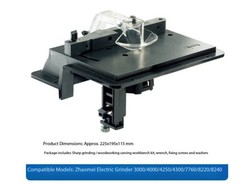 Electric Grinder Base, Planing, Sharpening, Workbench, Reversible Workbench