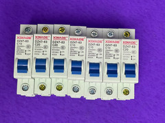 Xinade DZ47-63 C20 , C10 230/400V Circuit Breaker 10 A , 20A [Lot of 7] NEW