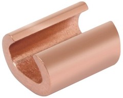 Burndy YC26C2, 2/0 to 1/0 AWG Str Run, 8 to 2 AWG Tap, C Tap Connector, 1pc