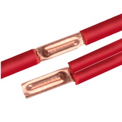 Copper Tube Butt Splice Wiring Joint Connecting Pipe Copper Tube Crimp Terminal