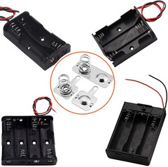 20Pcs Battery Springs AA Metal Contact Plate Replacement Positive to Negative Co