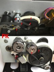 MY-380F Small Ink Wheel Black Printing Labeling Machine Motorized Coding Machine