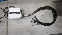 Schott Fostec DCR III FIBER OPTIC LIGHT SOURCE with Fiber spliter 8