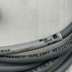 Turck RK 4.4T-2-WS Eurofast Double-Ended Cordset 4.4T U2163 ✅