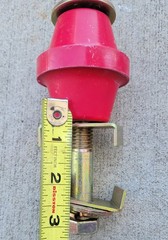 (Lot of 10) Standoff Buss Isolators 1/2-16 Threads W/ Bolt, Nuts, Washers , etc