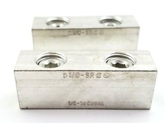 Lot of 2 Morris 90614 Dual Rated Aluminum Splices Reducers #1/0-#14 AWG 600 Volt