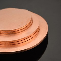 10/20/50/60-200mm Dia. Copper Discs Round Copper Metal Discs Round Copper Discs