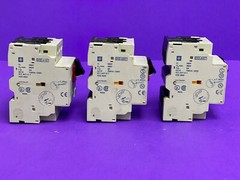 Telemecanique GV2-M07 Motor Circuit Breaker w/ GV2-AN11 Aux Contact [Lot of 3]