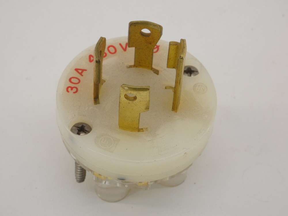 Twist-Lock Male Electrical Plug 480V 30A