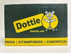 50 PK Dottie BK14 1/4″ Zinc Beam Clamp, Unopened Box of 50, Corrosion-Resistant