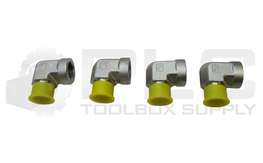 NEW BAG OF 4 PARKER 3/4 CD-S 90 DEGREE STREET ELBOW 3/4″