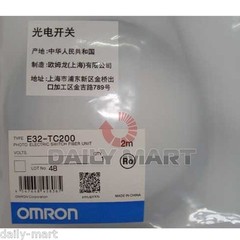 Omron Photoelectric Switch Fiber Unit E32-TC200 E32TC200 New & Free Ship