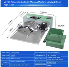 Automatic Ink Roller Marking Machine Label Packaging Printing and Coding Machine