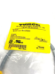 Turck RK 4.4T-0.3-WS 4.4T/S101 Flexlife Double Ended Cordset M12 U2444-18