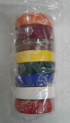 50 8 packs – 3M 35-Multi-Color 1/2x20FT-8 Scotch Vinyl Color Electrical Tape 35