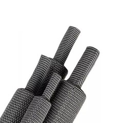Heat Shrink Braided Wire Conduit 2:1 Ratio Flexible Wear-Resistant Sleeve Lot