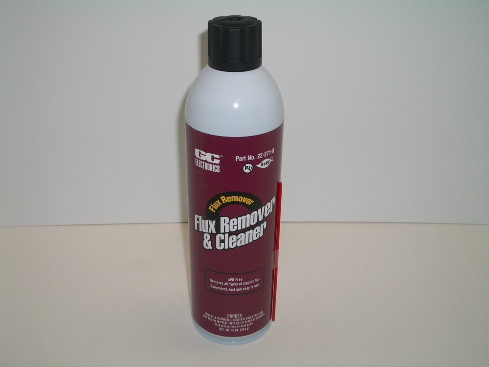 GC ELECTRONICS 22-271-B SOLDER FLUX REMOVER & CLEANER 16OZ AEROSOL