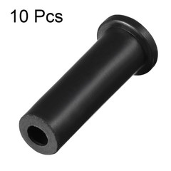10 Pack 10-6mm PVC Strain Relief Cord Boot Protector 39mm for Power Tool Black