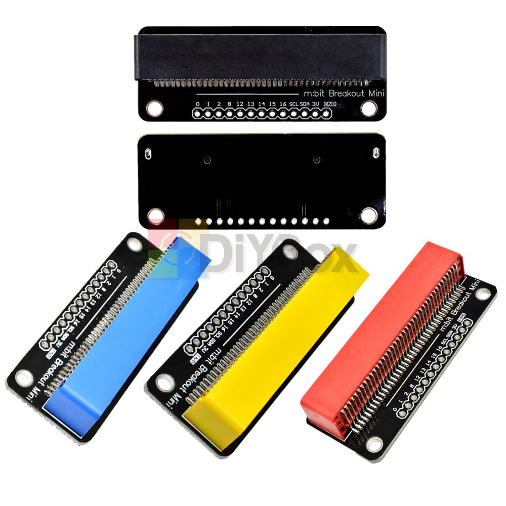 Micro Mini Breakout Red 2.54mm Expansion Development Board For BBC Microbit