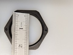 Plastic Cable Gland (strain relief), 1 ” to 1 1/4″ Cable, M50 x 1.5. New.