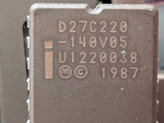 D27C220-200V10 INTEL VINTAGE 27C220 40PIN CERDIP IC COLLECTIBLE EPROM NEW QTY-16