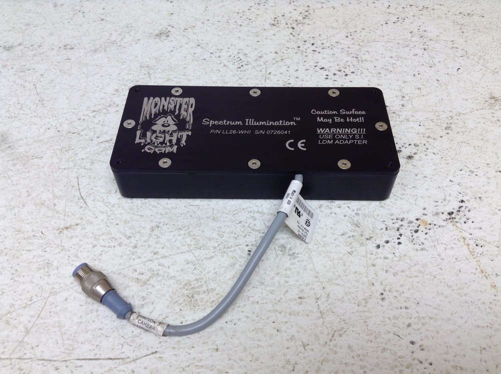 Spectrum Illumination LL26-WHI Machine Vision Light Monster WH1 LL26WHI