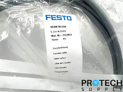 FESTO NEBM-M12G8-E-20-N-S1G9 Encoder Cable NEW with WARRANTY