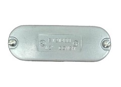 CC-50, APPLETON, Conduit Body Cover, 1/2 in, Aluminum, Lot of 5