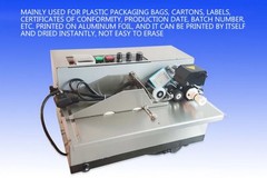 MY-380F Small Ink Wheel Black Printing Labeling Machine Motorized Coding Machine