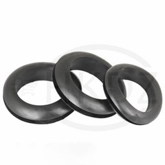 Open Wiring Grommets Rubber Black Open Grommet Cable Hole Electrical 3mm – 80mm