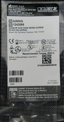 Biomet3i IUNIHG Certain Gold-Tite HEXED SCREW