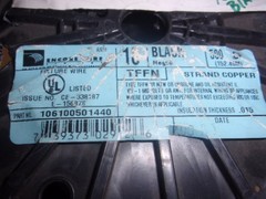 ENCORE WIRE 106100501440 THHN BLACK STRAND EST 200 FT )