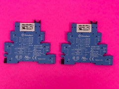 Finder 93.01.7.024 Socket with Allen Bradley 700-TBR24 [Lot of 2]