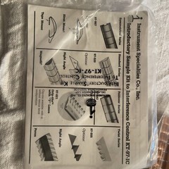 INSTRUMENT SPECIALTIES CO. Lot Of Beryllium Copper Strips