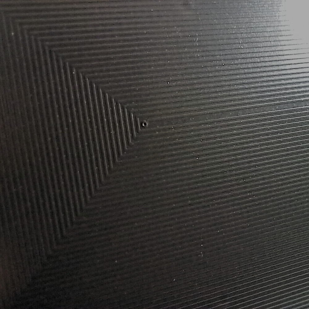 Black 350uh Crystal Radio Spiral Coil Rectangular Printed Circuit Board