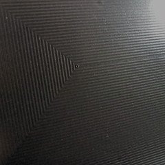 Black 350uh Crystal Radio Spiral Coil Rectangular Printed Circuit Board