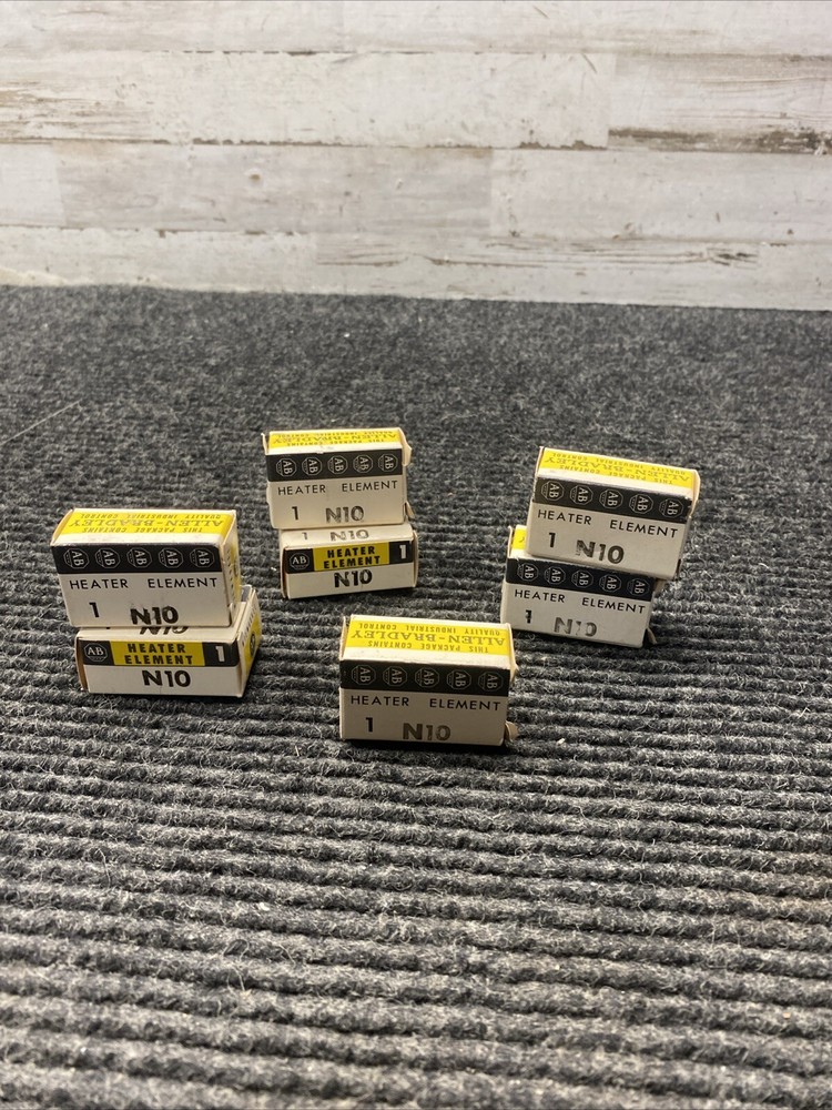 NEW LOT of 7 Allen Bradley N10, Heater Elements