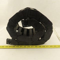 Igus 220.01 4″ x 1″ Pass Thru Cable Hose Carrier Drag Energy Chain 40″