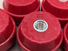 5 New MBI Mar-Bal Electrical High Voltage Standoff Insulator 1-3/8″ x 1-3/4″ T5