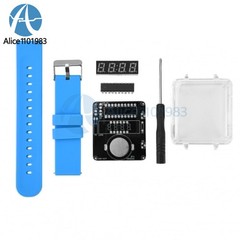 Electronic Watch DIY Kit LED Digital Tube Display Soldering Project Practice