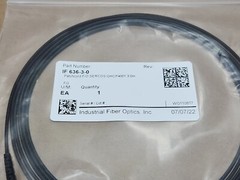 *NEW* Industrial Fiber Optics IF 636-3-0 Patchcord F/O Sercos GHCP4001 +Warranty