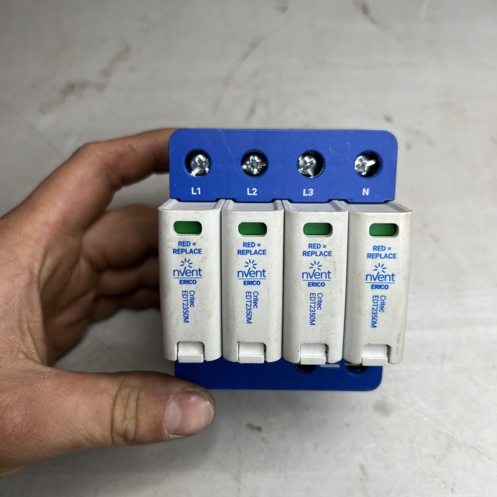 ERICO NVENT EDT2350M SURGE PROTECTOR Din Rail