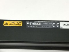 Keyence CA-DZW15D White Diffuse LED Light for Line Scan Cameras, 150mm, 12VDC
