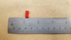100 PCS. 2 PRONG RED HERMAN H. SMITH INC. JACKS