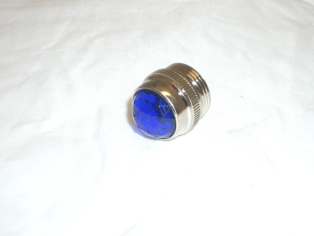 CED P-L120 JEWEL SCREW LENS FOR PILOT LAMP LIGHT BULB AMP BLUE